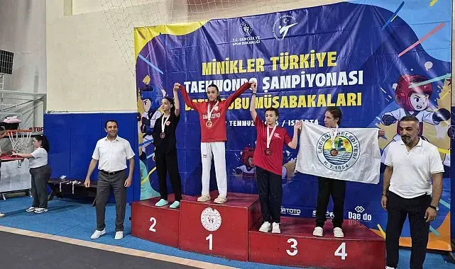 Bilecikli minik tekvandocular Türkiye finallerine damga vurdu