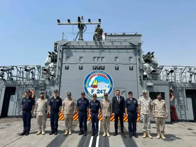 TCG Kemalreis Fırkateyni Suudi Arabistan'da Liman Ziyareti Gerçekleştirdi
