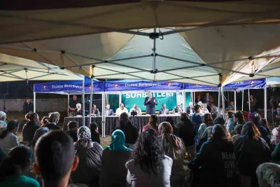 Düzce Belediye Başkanı Faruk Özlü'den Akpınar Mahallesinde Mahalle Sohbetleri ve Hizmet Vurgusu