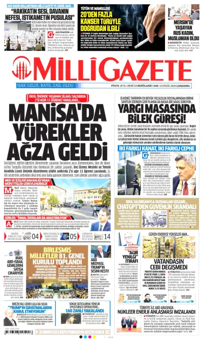 Milli manşeti
