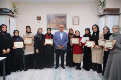 Bayburt’ta Hafızlık Eğitimini Tamamlayan Öğrencilere Belgeleri Törenle Verildi
