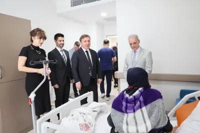 Erzincan Valisi Hamza Aydoğdu'dan Hastane Ziyareti ve Geçmiş Olsun Dileği