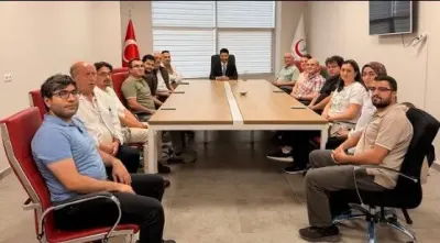 Erzincan Mengücek Gazi Eğitim ve Araştırma Hastanesinde Dahiliye Değerlendirme Toplantısı Yapıldı