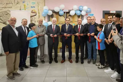 TEİ’den Eskişehir Anadolu İmam Hatip Lisesine Modern Kütüphane