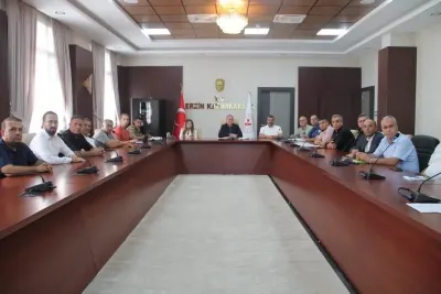 Erzin'de Okul Çevre Güvenliği İçin Kapsamlı Toplantı