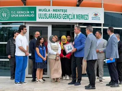 Muğla Vali Yardımcısı Cehveroğlu'ndan Uluslararası Gençlik Merkezi'ne Ziyaret