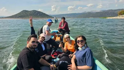 Beyşehir Gölü'ndeki Hacıakif Adası doğal güzellikleriyle keşfedilmeyi bekliyor