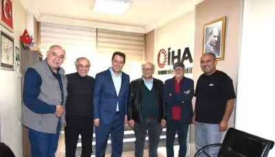 Erzurum Tarih Derneği'nden İHA Bölge Müdürlüğü'ne Nezaket Ziyareti