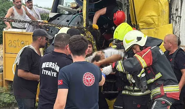 Mersin'deki tır kazasında can kaybı 2'ye yükseldi