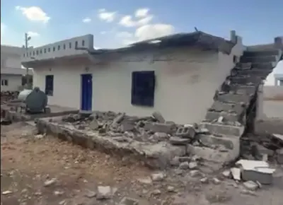 Şanlıurfa Hilvan'da 5.4 Büyüklüğünde Deprem Evlerde Hasara Yol Açtı