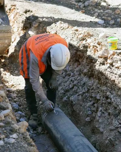 Muğla'da altyapı hamlesi: MUSKİ, Yerkesik'te su isale hattını yeniliyor