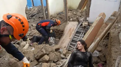Gümüşhane Kelkit’te Gerçekçi Deprem Tatbikatı: 15 Kişi Kurtarıldı