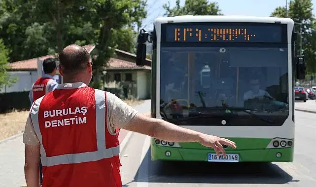 Bursa'da toplu taşıma araçlarında klima denetimi