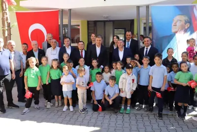 İzmir'de Yenilenen Kızıloba İlkokulu Törenle Açıldı