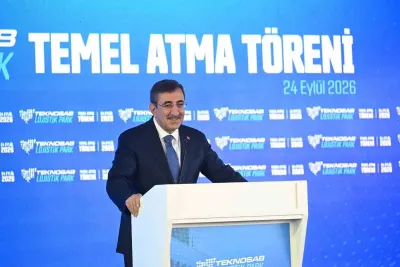 Cevdet Yılmaz Bursa'da: 210 Milyon Dolarlık Lojistik Park'ın Temeli Atıldı