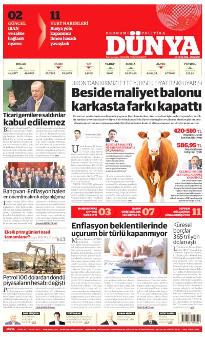 Dünya manşeti