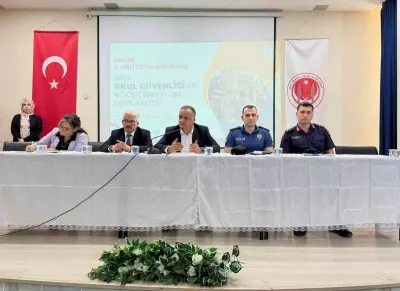 Mersin Mut'ta Okul Güvenliği ve Koordinasyon Toplantısı Düzenlendi