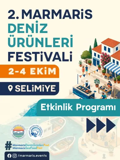 Marmaris Selimiye 2. Deniz Ürünleri Festivali İçin Geri Sayım Başladı
