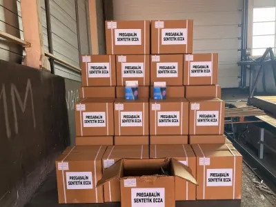 Mersin'de Gümrük Muhafaza Ekiplerinden Büyük Operasyon: 1 Tonu Aşkın Pregabalin Ele Geçirildi