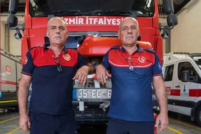 İzmirli İkiz İtfaiyecilerin 33 Yıllık Sıra Dışı Yaşam Öyküsü