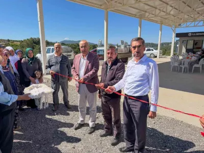 Çameli'nde Cevizli Mahallesi Asfalt Yolu Dualarla Hizmete Açıldı