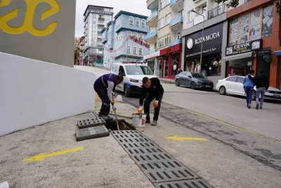 Bilecik'te Yağmur Suları Öncesi Kritik Mazgal Temizliği