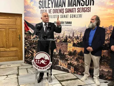 Fatih’te Filistin Sanat Günleri Kapsamında "İşgal ve Direniş Sanatı" Sergisi Kapılarını Açtı