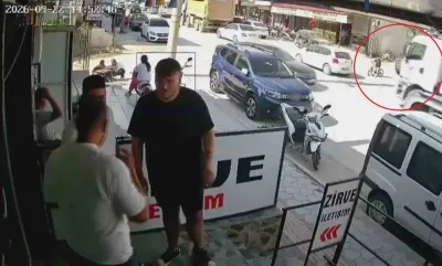 Hatay'da Hafriyat Kamyonunun Çarptığı Bisikletli Çocuk Ölümden Döndü