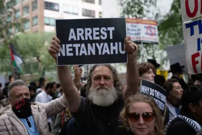 New York'taki Netanyahu Protestolarında 103 Kişi Gözaltına Alındı