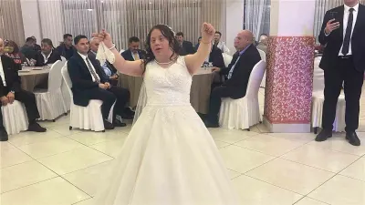 Yozgat'ta Down Sendromlu Yağmur İçin Unutulmaz Temsili Düğün