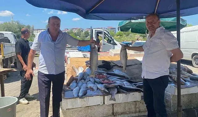 Çarşambalı balıkçı ikizler 40 yıldır aynı tezgahta
