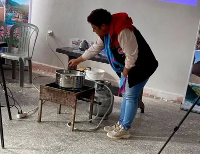 Afyonkarahisar Sultandağı'nda Kadın Çiftçilere Peynir Eğitimi