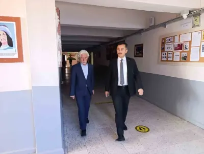 Bolvadin İlçe Millî Eğitim Müdürü Keleş Okullarda İncelemelerde Bulundu