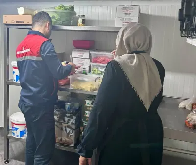 Bolvadin’de Okul Kantinleri ve Yemekhaneler Denetlendi