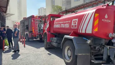 Küçükçekmece’de Elektrikli Araç Yangını: Genel Müdürlük Binası Tahliye Edildi