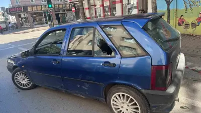 İnegöl'de Otomobil ile Motosiklet Çarpıştı: Bir Yaralı