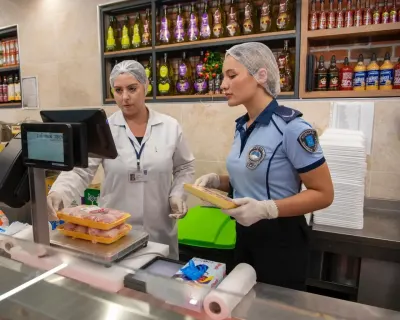 Kuşadası'nda Zabıtadan Zincir Marketlere Sıkı Hijyen ve Gıda Denetimi