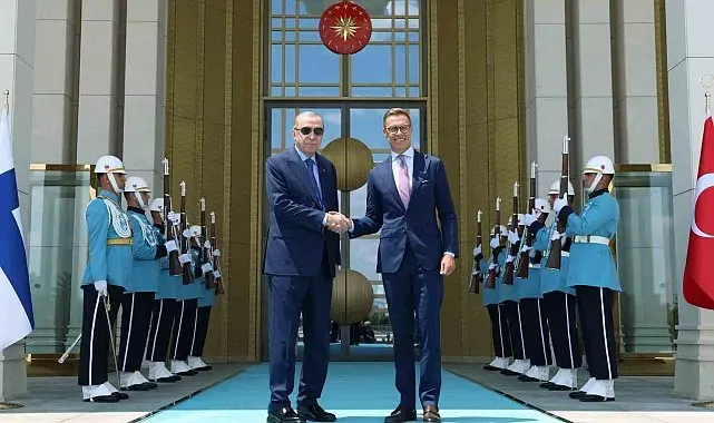 Cumhurbaşkanı Erdoğan, Finlandiya Cumhurbaşkanı Stubb ile görüştü