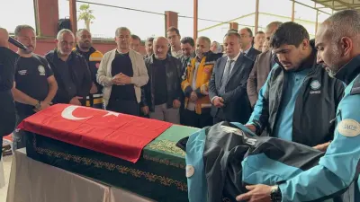 Organ Taşıyan Araç Kazasında Hayatını Kaybeden Hemşire Son Yolculuğuna Uğurlandı