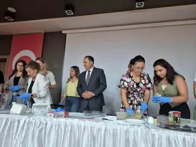 Aydın'da Şekersiz Lezzetler Atölyesi Düzenlendi