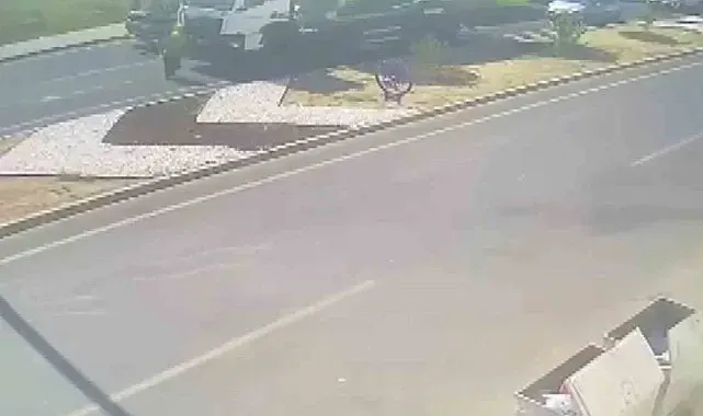 Beton mikserinin altında kaldı, kaza anı görüntüleri ortaya çıktı