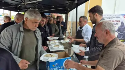 Samsun'un Alaçam İlçesinde Ahilik Haftası Kapsamında İkram Programı Düzenlendi