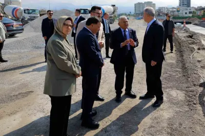 Kayseri Protokolünden Şehirde Devam Eden Yatırımlara Sahis İncelemesi
