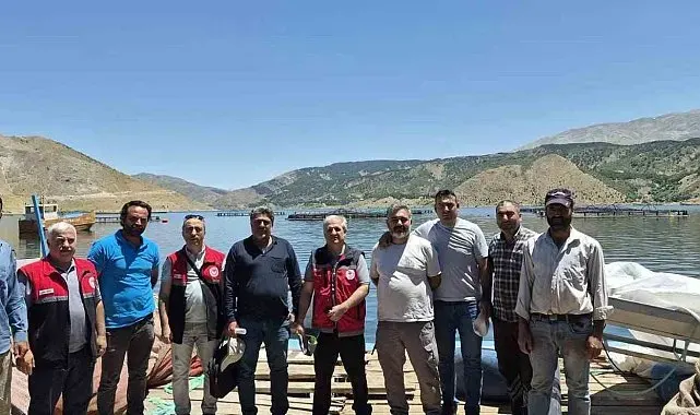 Su ürünleri yetiştiricilik tesislerinde denetim ve bilgilendirme çalışması