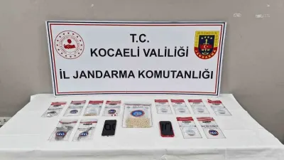 Kocaeli'de jandarmadan uyuşturucu operasyonu: Bin 12 hap ele geçirildi