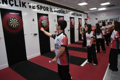 Erzincan'da 2026 Şehit Eren Bülbül Türkiye Dart Şampiyonası Heyecanı Başladı
