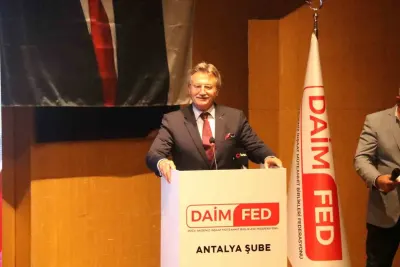 DAİMFED Antalya Şubesi Açıldı: Kürşad Tüzmen’den Yapı Stoku Uyarısı