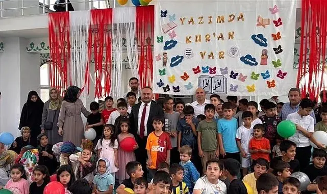 Hakkari'de yaz Kur'an kursları dualarla başladı