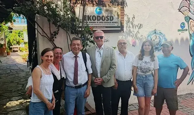 Kuşadası'nın kardeş şehri Marl heyeti EKODOSD'a tam not