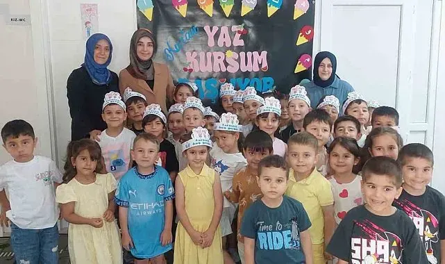 Öğrenciler yaza Kur'an-ı Kerim ile başladı